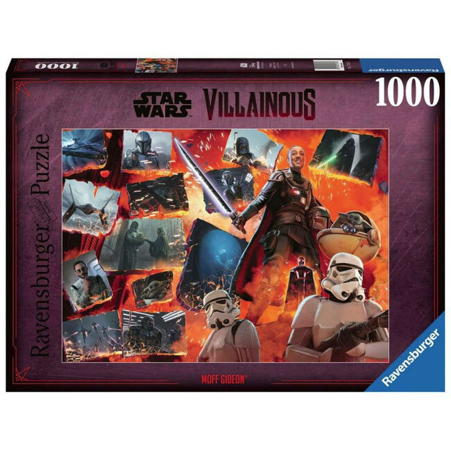 Ravensburger Star Wars Villainous - Moff Gideon Puzzle 1000 Pieces