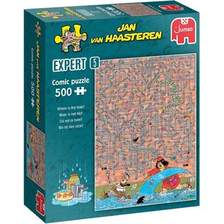 Jumbo Where is the leak! - Jan van Haasteren Expert 5 Puzzle 500 Pieces