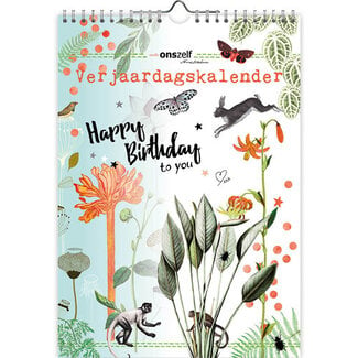 Comello Studio Ourselves Birthday Calendar A4