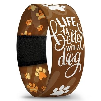 Bambola La vie est plus belle avec un bracelet pour chien