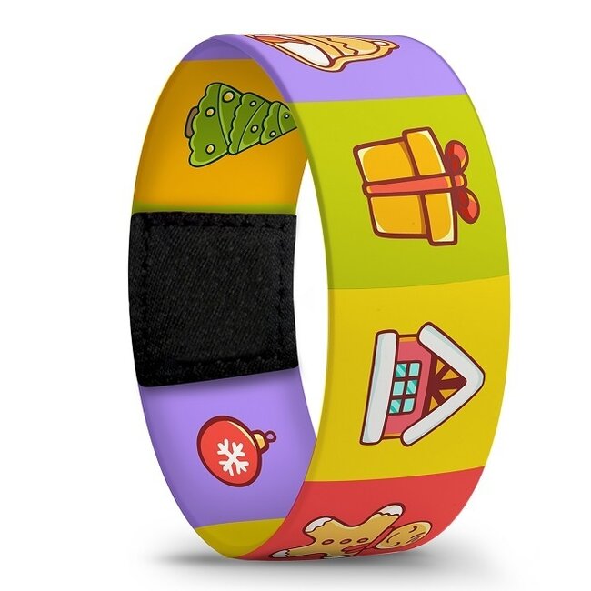 Xmas Gift Icons Wristband