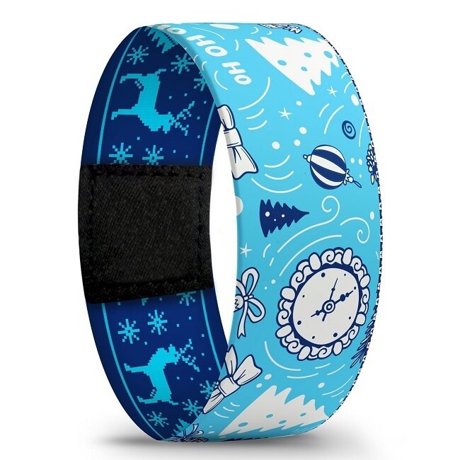 Blue Xmas Wristband