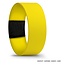 Bracelet jaune de couleur de base