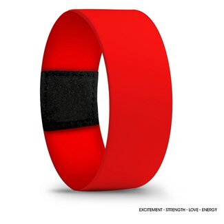 Bambola Basic Colour Red Wristband