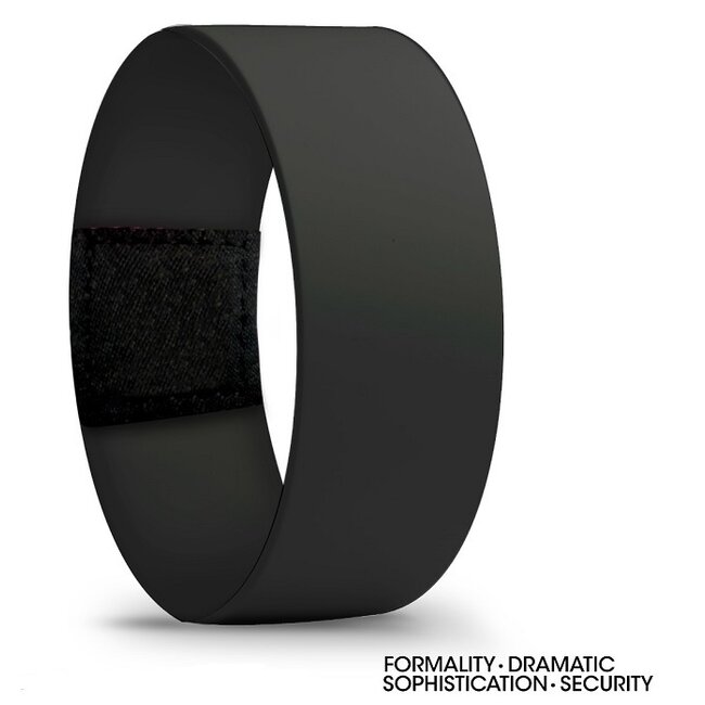 Basic Colour Black Wristband