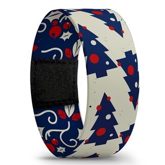 Bambola Bracelet en ornements rouges et bleus