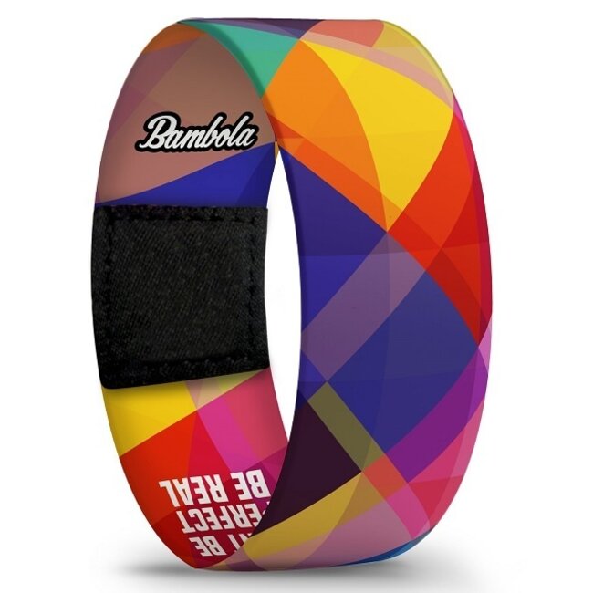 Dont be perfect be Real Wristband