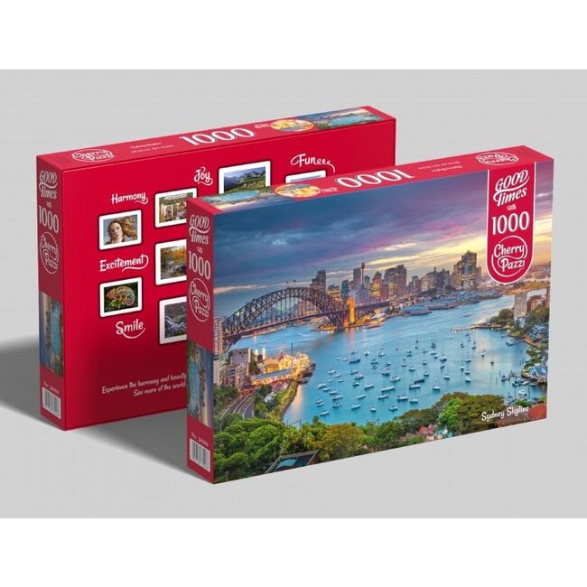 CherryPazzi Sydney Skyline Puzzle 1000 Pieces