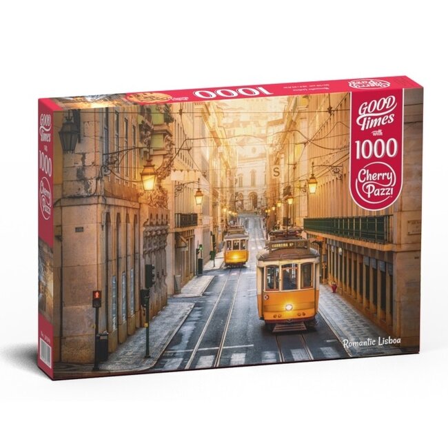 CherryPazzi Romantique Lisboa Puzzle 1000 pièces