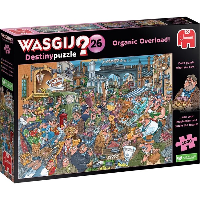 Wasgij Destiny 26 Bursting with Bio! Puzzle 1000 pezzi