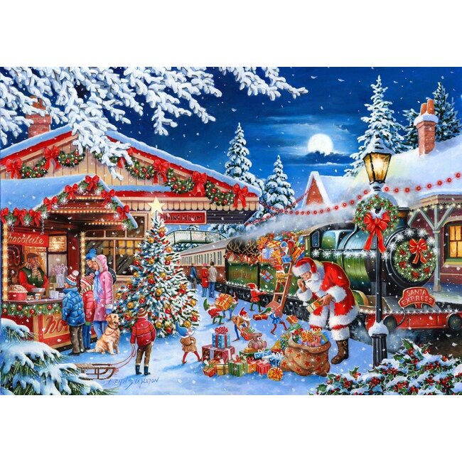 The House of Puzzles Christmas Parade Puzzle 500 pieces