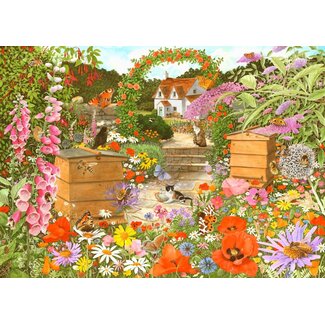 The House of Puzzles Bee Happy Puzzle 1000 Teile