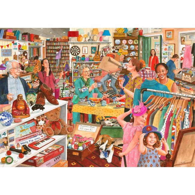 The House of Puzzles Charity Bargains Puzzle 1000 Pieces