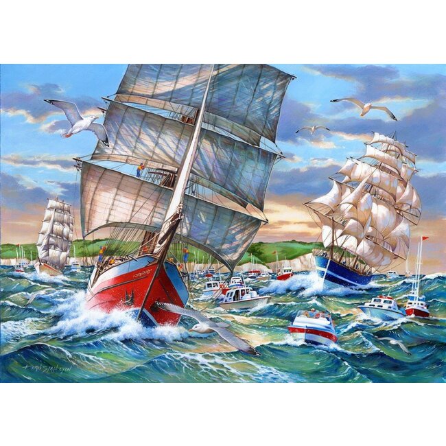 The House of Puzzles Puzzle Grands Navires 1000 pièces