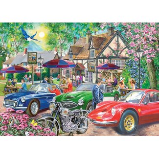 The House of Puzzles Puzzle de l'auberge de la charrue 500 pièces XL