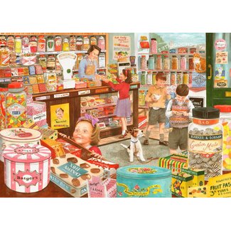 The House of Puzzles Thrupenny Bits Puzzle 500 XL pieces