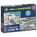 Jumbo Jan van Haasteren - Break a Leg and Eleven Stadtrundfahrt Puzzle 2x 1000 Teile