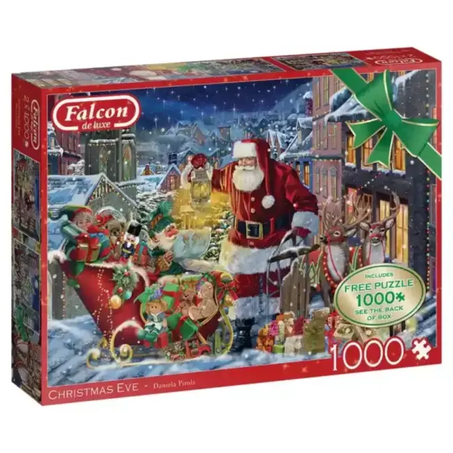 Puzzle della vigilia di Natale 2×1000 pezzi