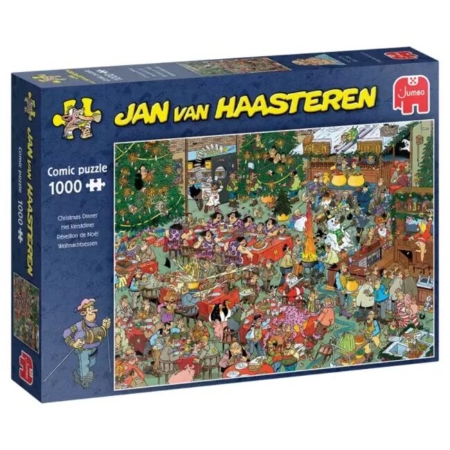 Jumbo Jan van Haasteren - Das Weihnachtsessen Puzzle 1000 Teile