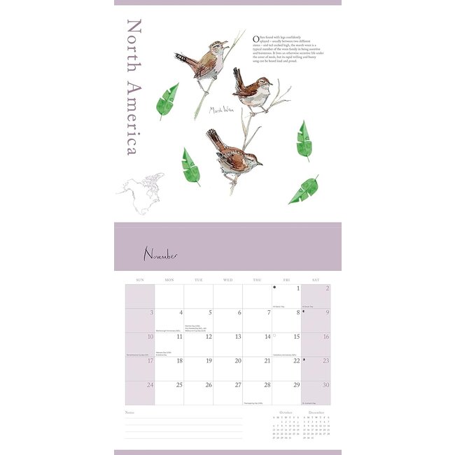 Comprar Calendario Madeleine Floyd Birdsong 2024? Pídalo rápida y