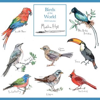 CarouselCalendars Madeleine Floyd Birdsong Calendar 2025