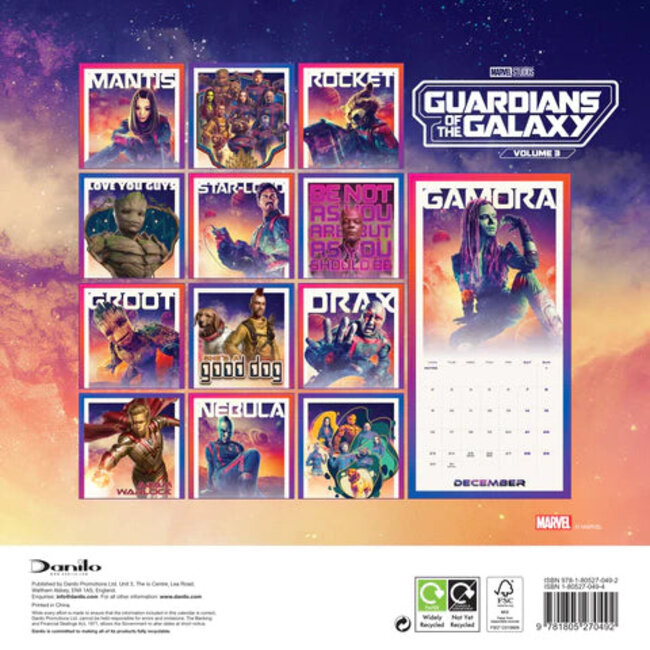 Buying Guardians of the Galaxy Calendar 2024? Order easily online