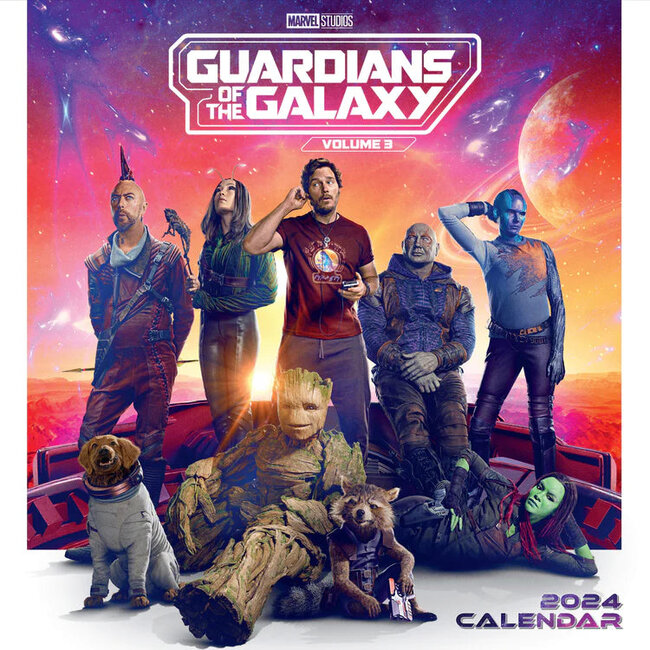 Calendario Guardiani della Galassia 2025