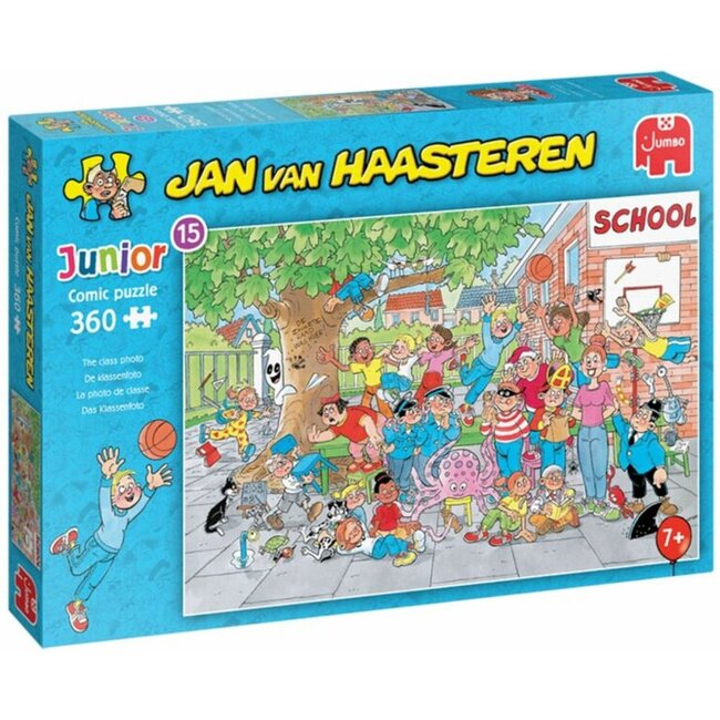 La foto de clase - Jan van Haasteren Junior Puzzle 360 piezas
