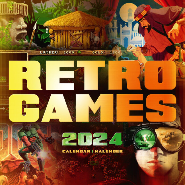 Calendario dei giochi retro 2025