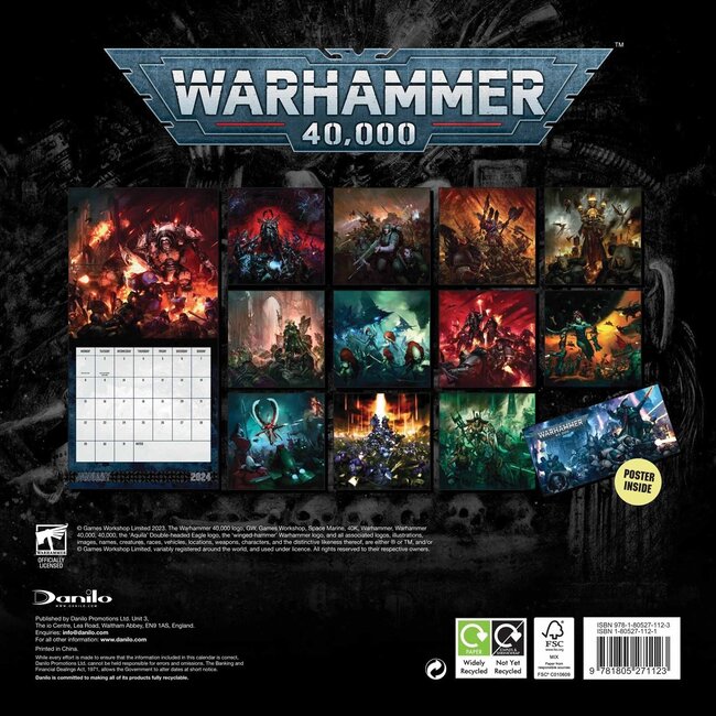 ¿Calendario Warhammer 2024? Pedido en línea fácil y rápido