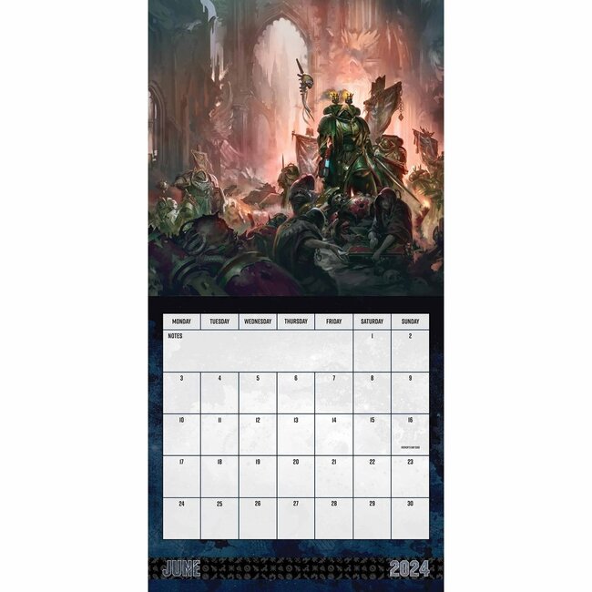 Warhammer 2024 Calendar Dorry Gertrud