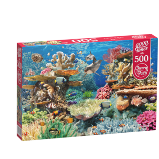 CherryPazzi Puzzle della barriera corallina vivente 500 pezzi