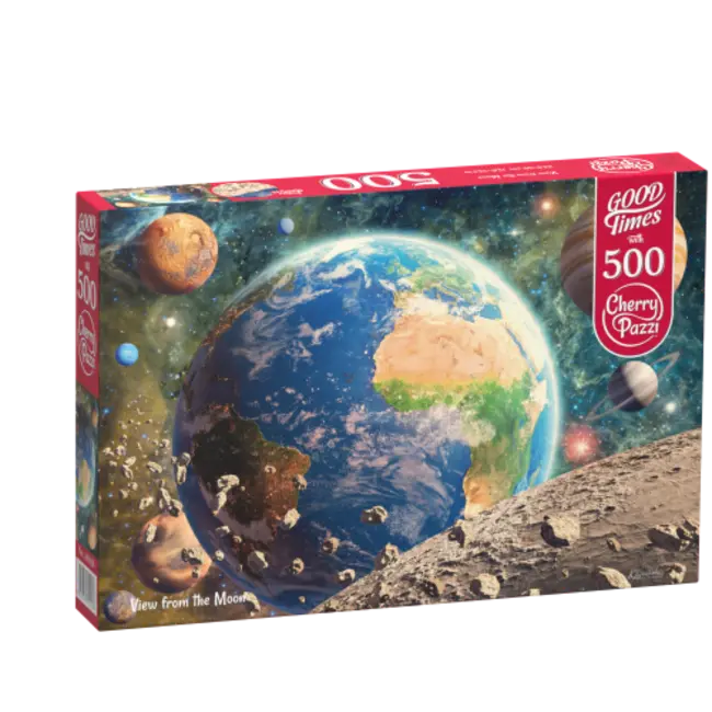 Vue de la lune Puzzle de 500 pièces