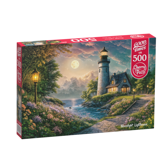 Moonlight Lighthouse Puzzle 500 Pieces