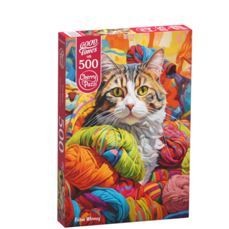 CherryPazzi Feline Whimsy Puzzel 500 Stukjes