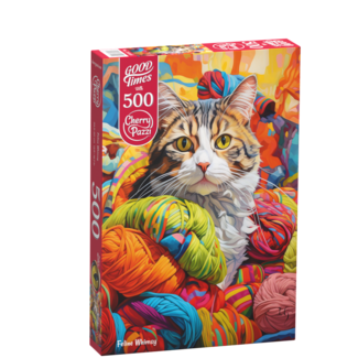 CherryPazzi Feline Whimsy Puzzle 500 Pieces