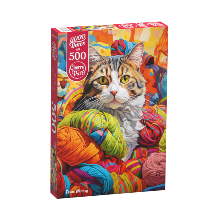 CherryPazzi Feline Whimsy Puzzle 500 Teile