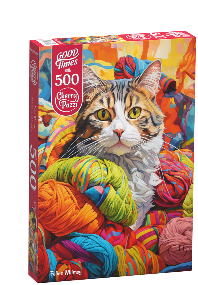 Feline Whimsy Puzzel 500 Stukjes