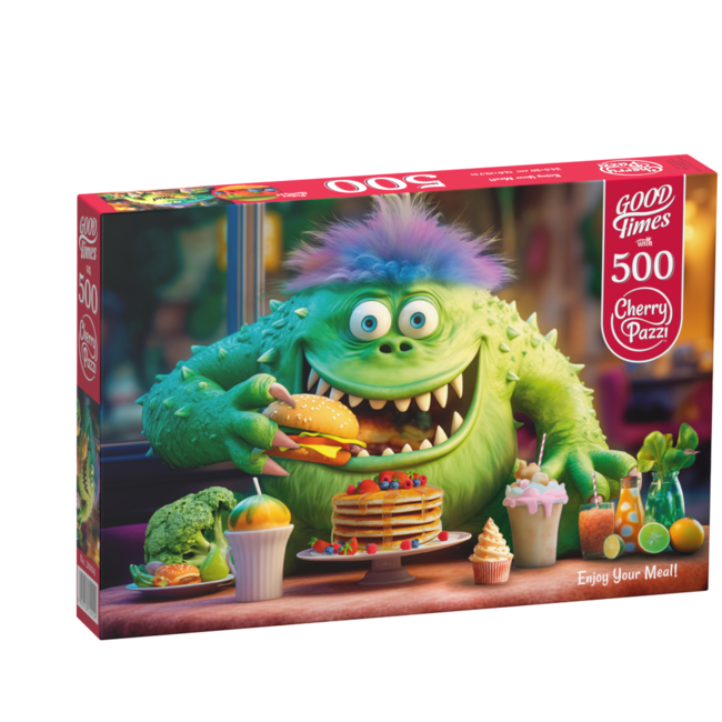 Savourez votre repas ! Puzzle de 500 pièces