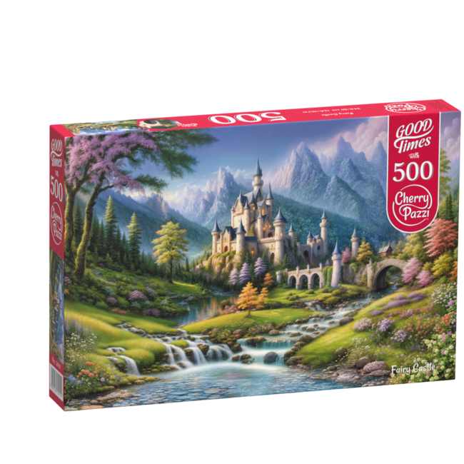 CherryPazzi Puzzle château de fées 500 pièces