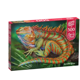 CherryPazzi Incredible Iguana Puzzle 500 Pieces