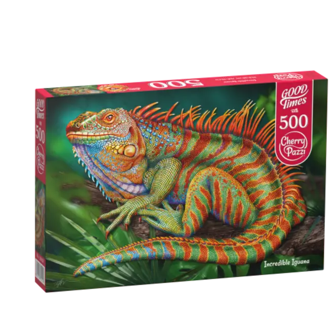 CherryPazzi Incredibile puzzle dell'iguana 500 pezzi