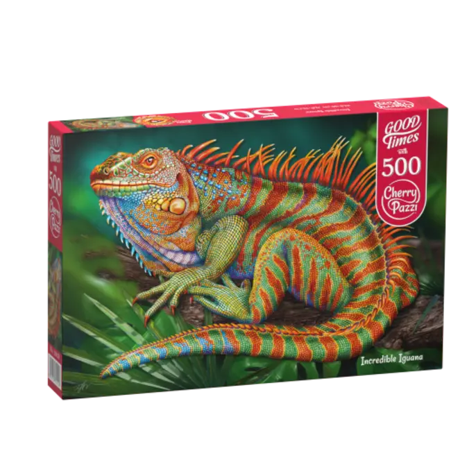 CherryPazzi Incredible Iguana Puzzel 500 Stukjes