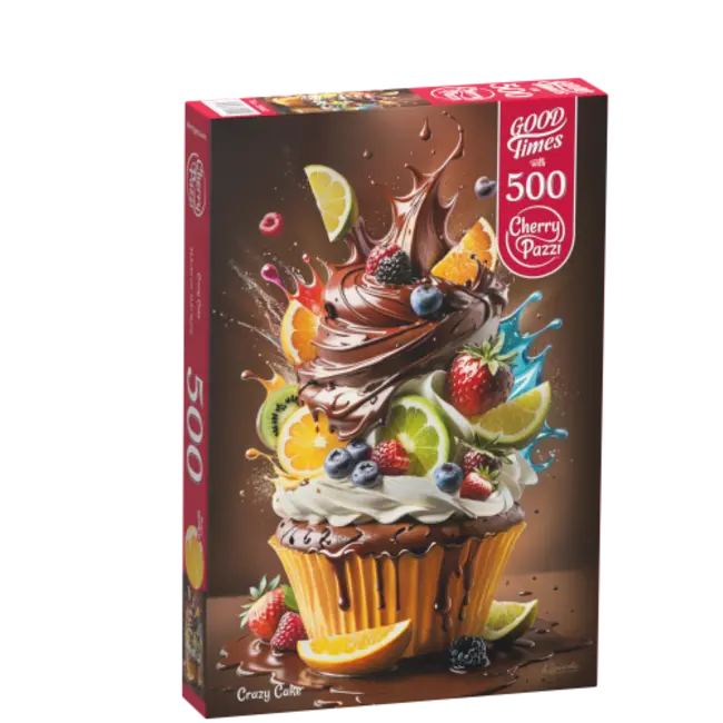 CherryPazzi Casse-tête Crazy Cake 500 pièces