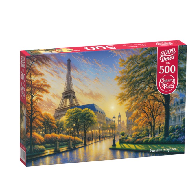 CherryPazzi Parisian Elegance Puzzle 500 Pieces