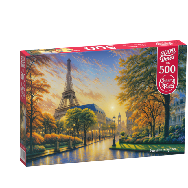 CherryPazzi Puzzle Elegancia Parisina 500 Piezas