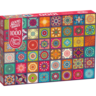 CherryPazzi Ornamental Squares Puzzle 1000 Pieces