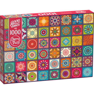 CherryPazzi Puzzle de cuadrados ornamentales 1000 piezas