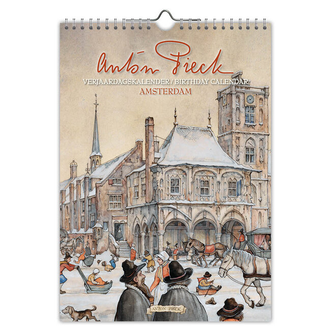 Calendrier des anniversaires d'Anton Pieck Amsterdam