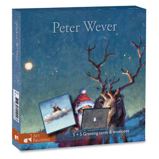 Art Revisited Peter Weaver Cartes de Noël 2x 5 pièces